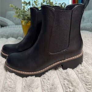 Black Fall Boots, worn once